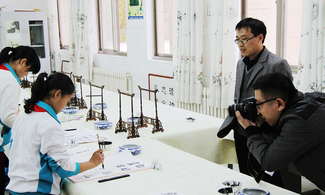 彭水常州书法教育微网站开发案例